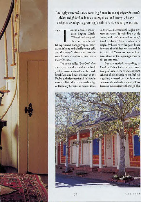 Creole Belle Article