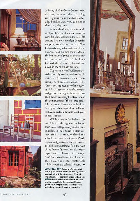 Creole Belle Article